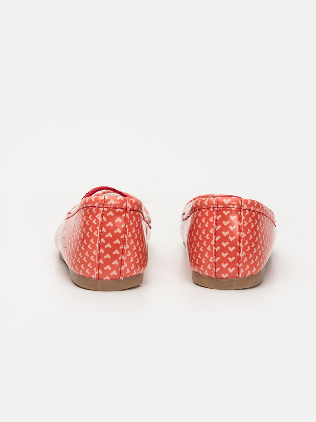 Kırmızı Kız Bebek Minnie Mouse Baskılı Babet Ayakkabı-3