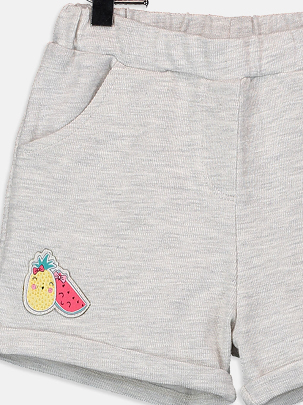 Shorts GRIS Bébé Fille-2