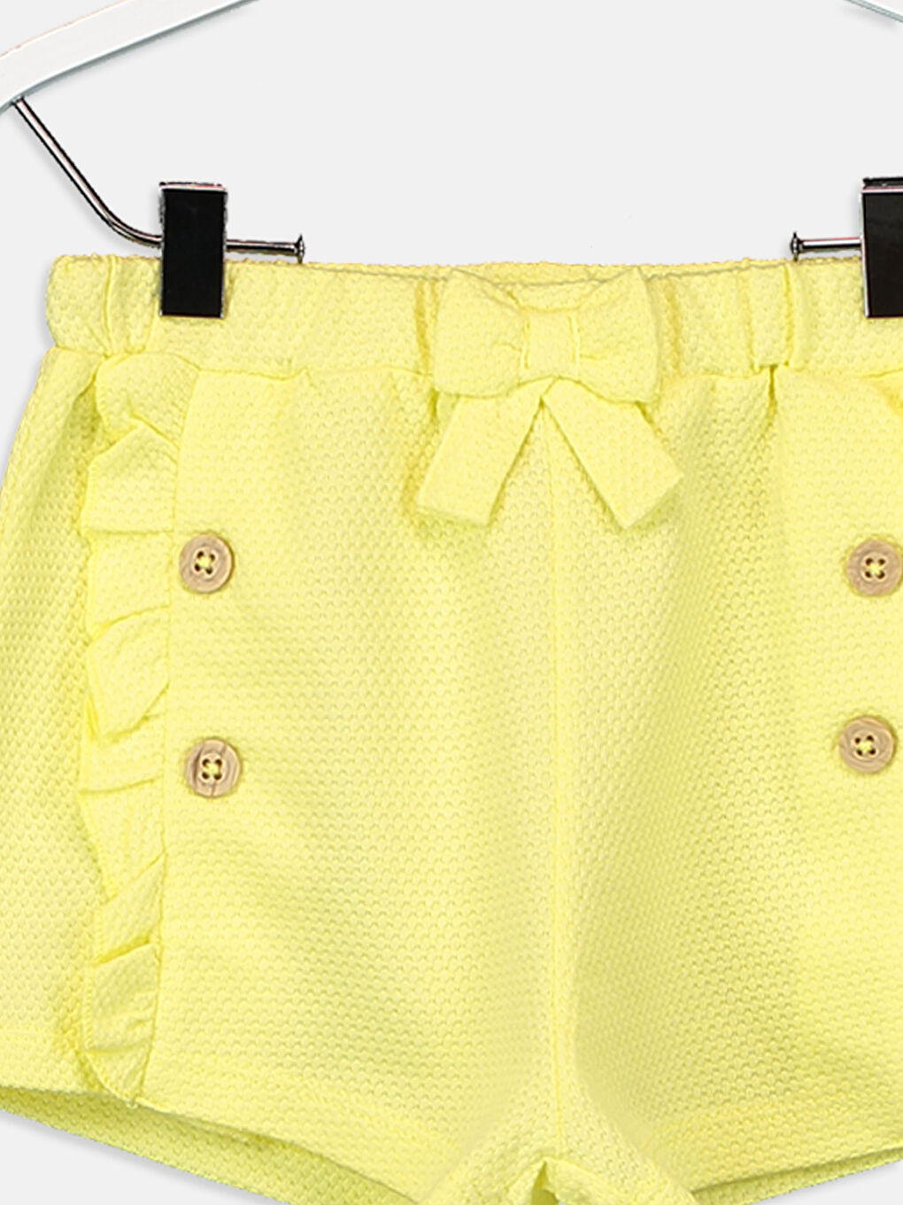 Baby Girl YELLOW Shorts-2