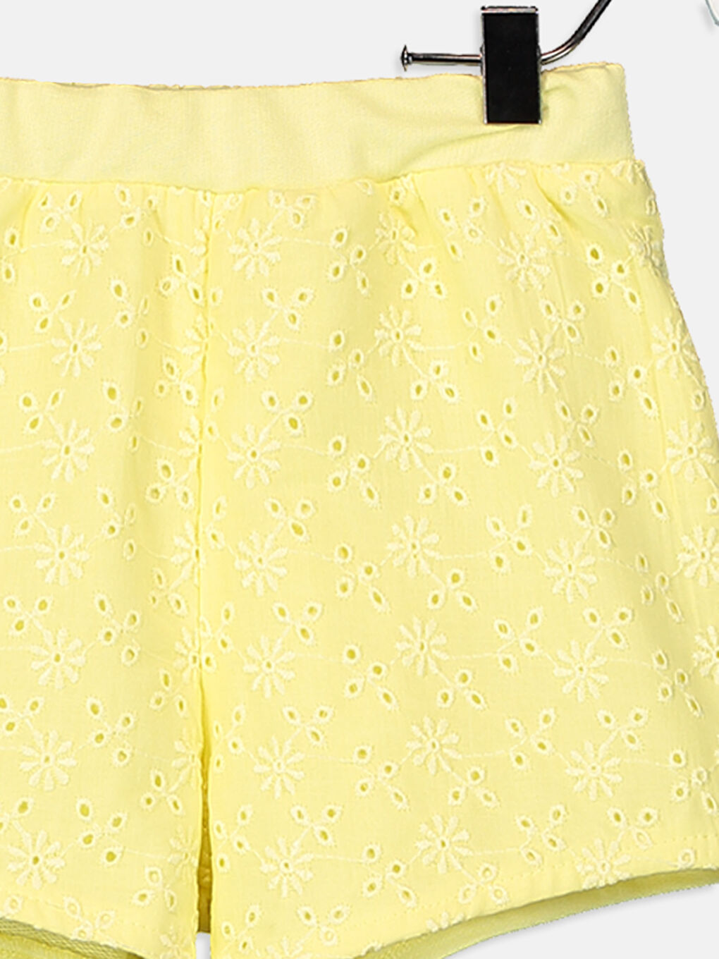 Baby Girl YELLOW Shorts-2