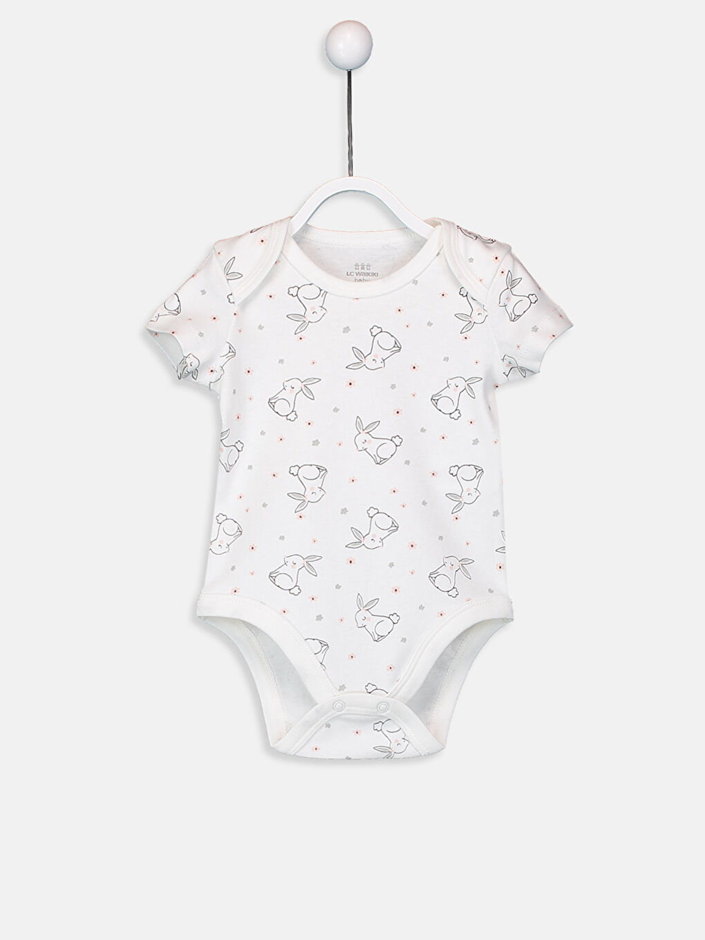 Ekru Yenidoğan Çıtçıtlı Body 2'li-10