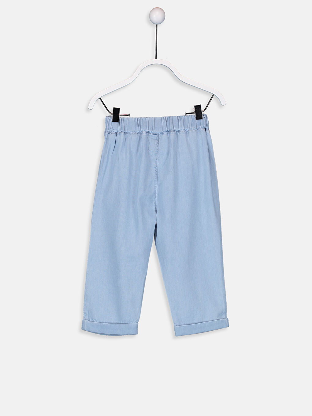 Açık İndigo Rodeo Jean Pantolon-1