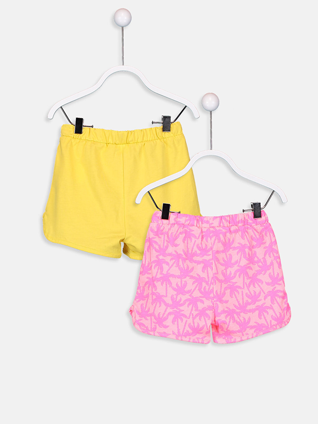 Baby Girl YELLOW Shorts-1