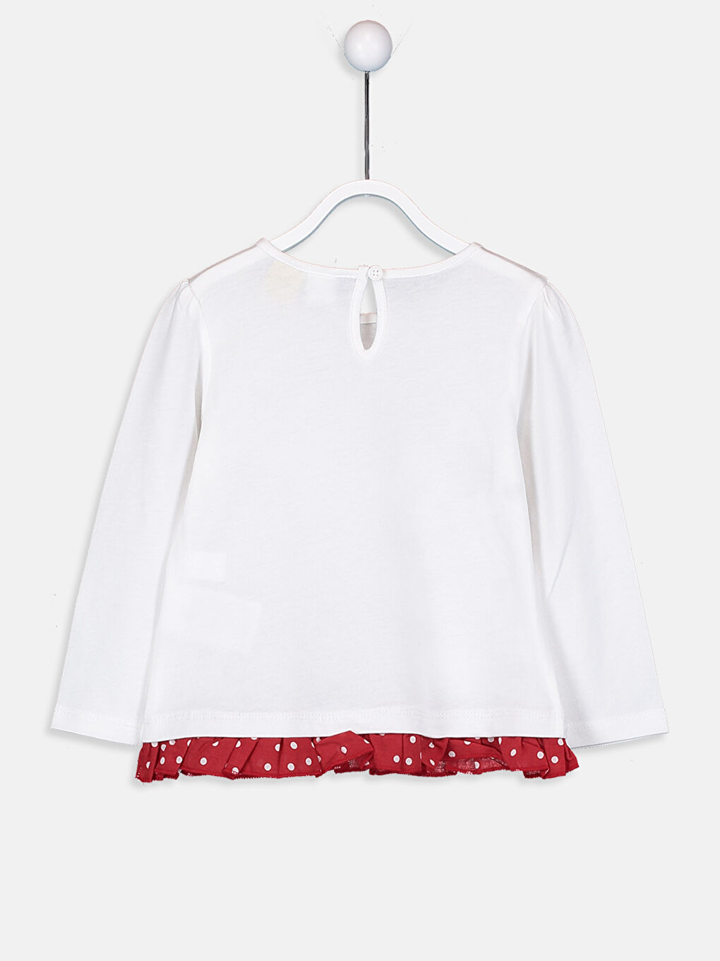 Baby Girl's Mickey and Minnie Mouse Printed T-Shirt-2