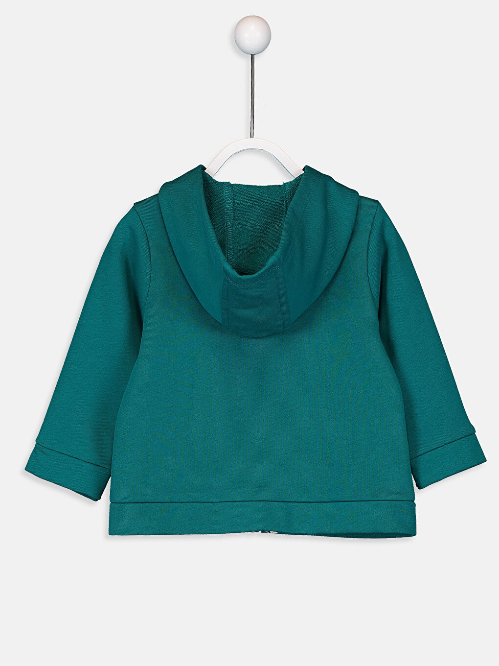 Yeşil Fermuarlı Sweatshirt-1