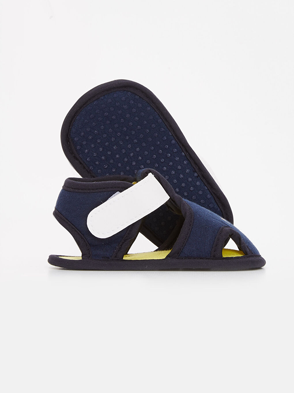 Lacivert Erkek Bebek Yürüme Öncesi Sandalet-2