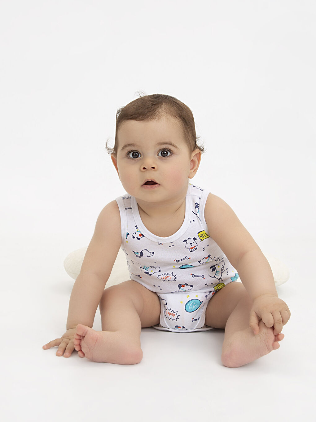 Kırmızı Erkek Bebek Çıtçıtlı Body 2'li-7