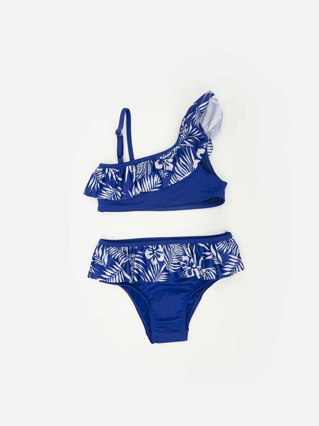 طقم بيكيني أزرق فاتح طفلة صغيرة