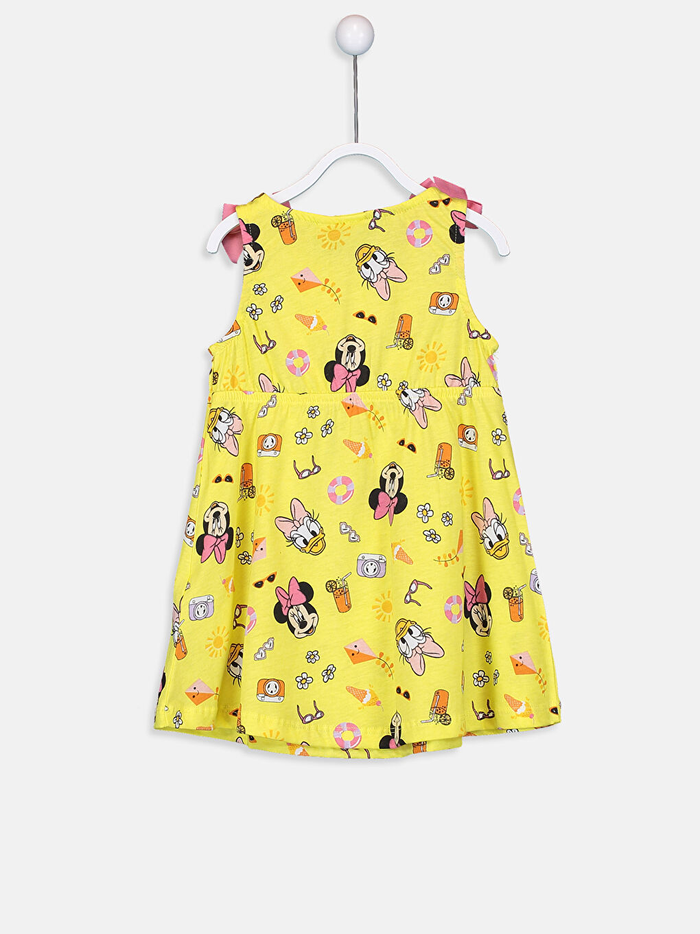 Robe en Coton Imprimée Minnie Mouse pour Bébé Fille-1