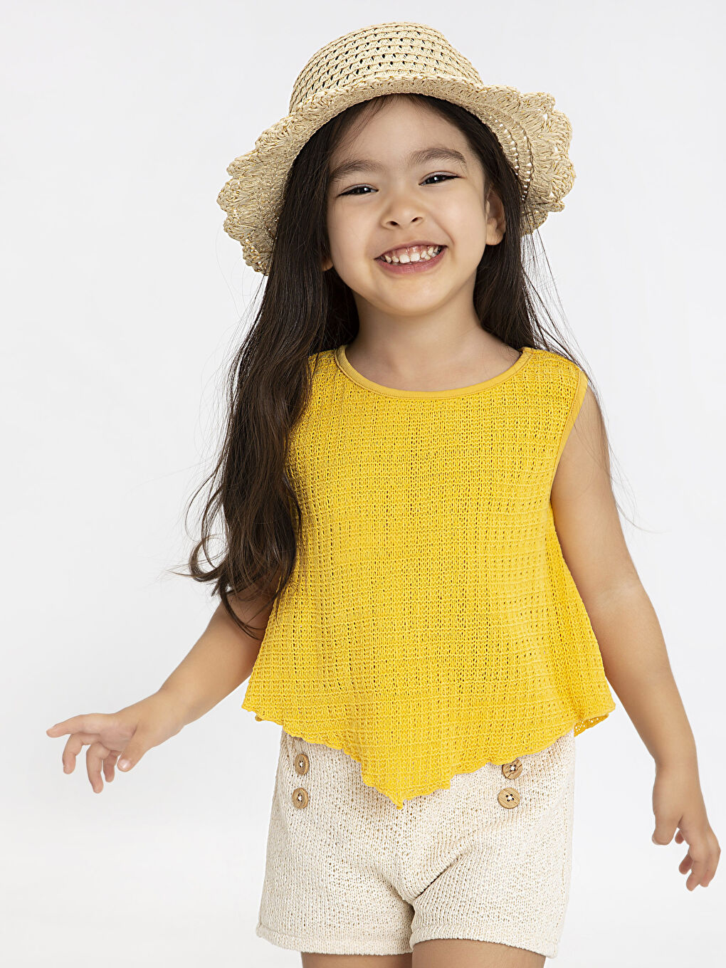 Débardeur JAUNE Bébé Fille-4