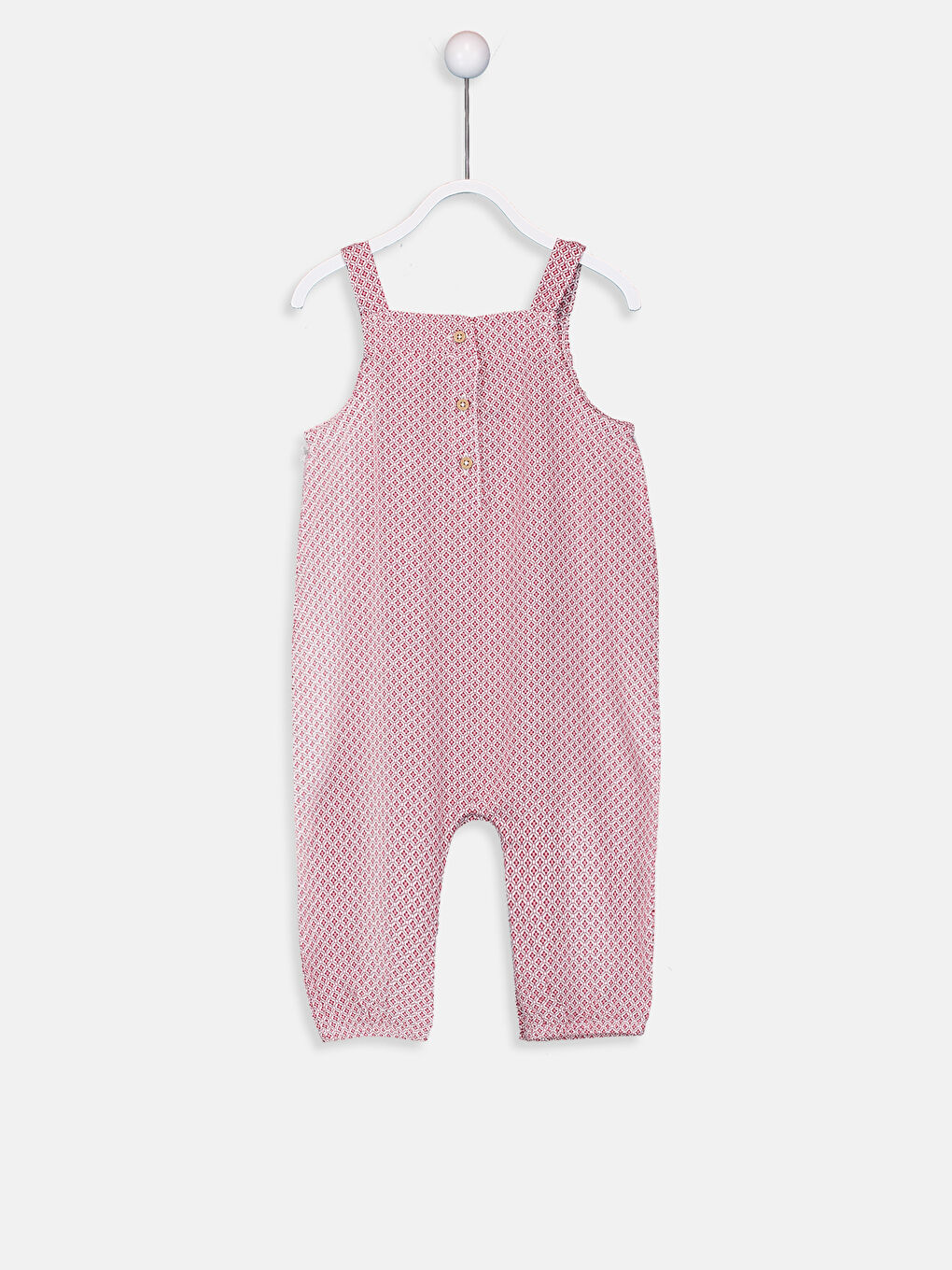 Малышки девочки Красный Комбинезон-1