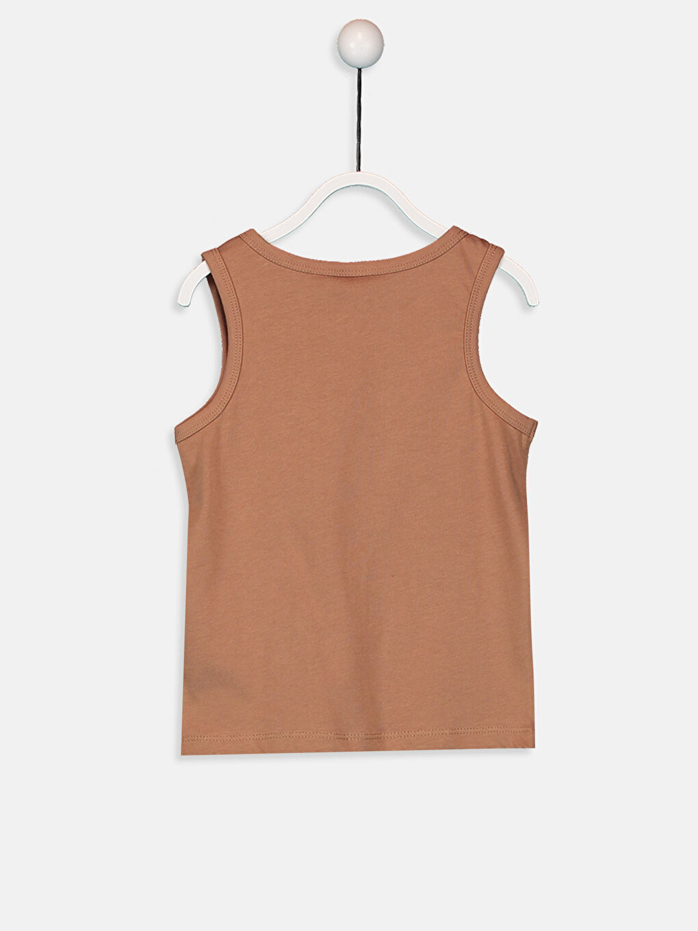 Kahverengi Bisiklet Yaka Erkek Bebek Atlet-1