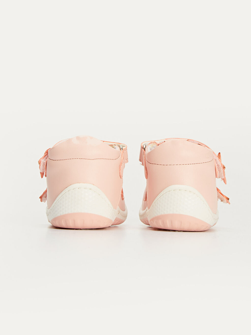 Pembe Kız Bebek İlk Adım Cırt Cırtlı Ayakkabı-3