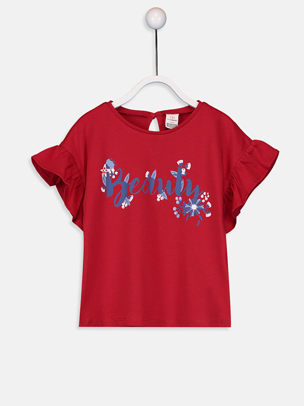 LCW baby Baby Girl RED T-Shirt -9SB040Z1-GZX - LC Waikiki