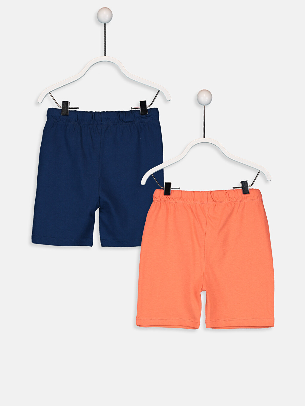 Elasticated Waist Baby Boys' Shorts 2 Pack-1