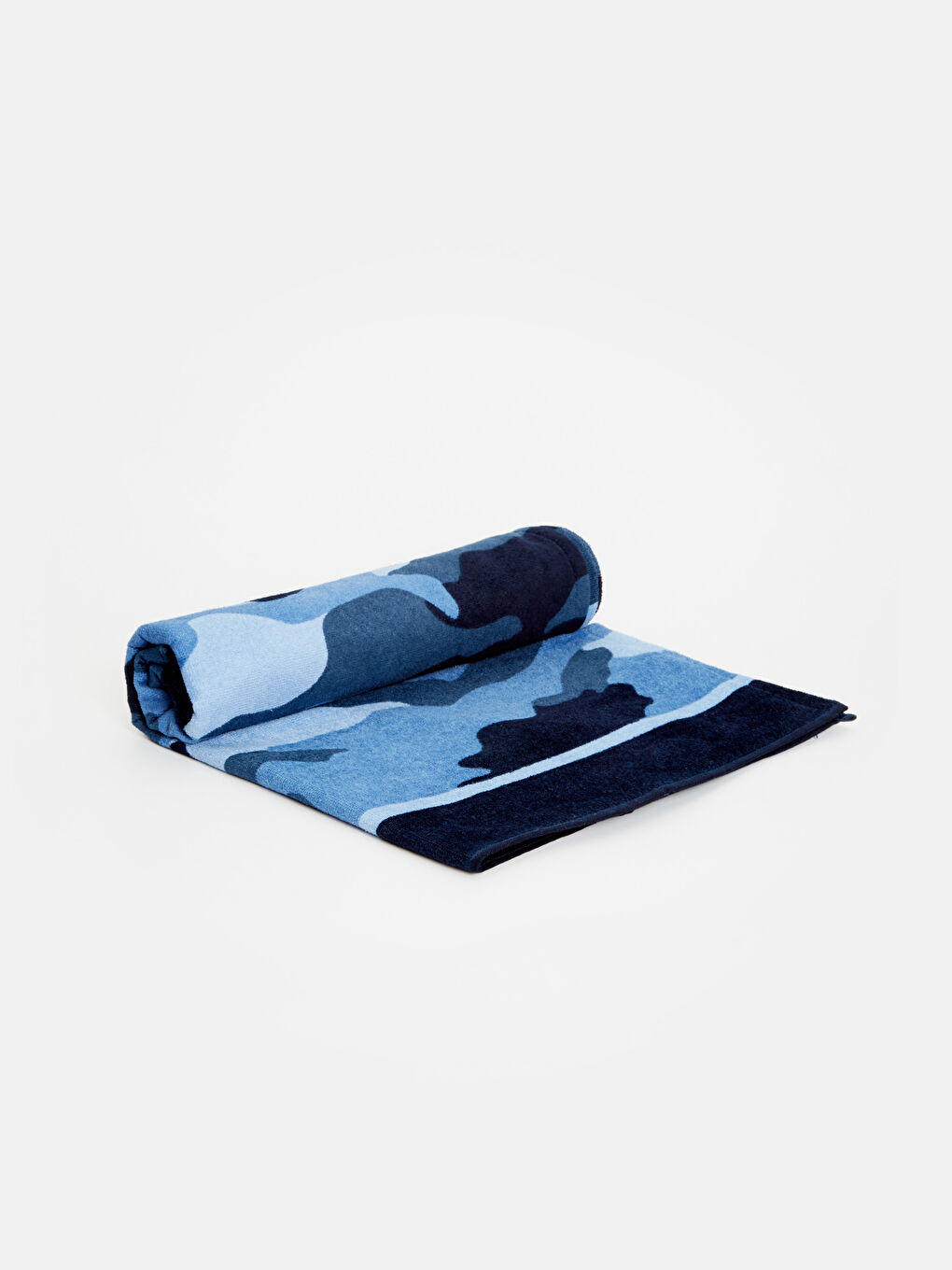 Lacivert Plaj Havlusu-1