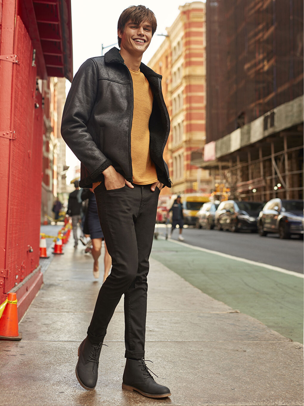 Ерлерге арналған джинс шалбар