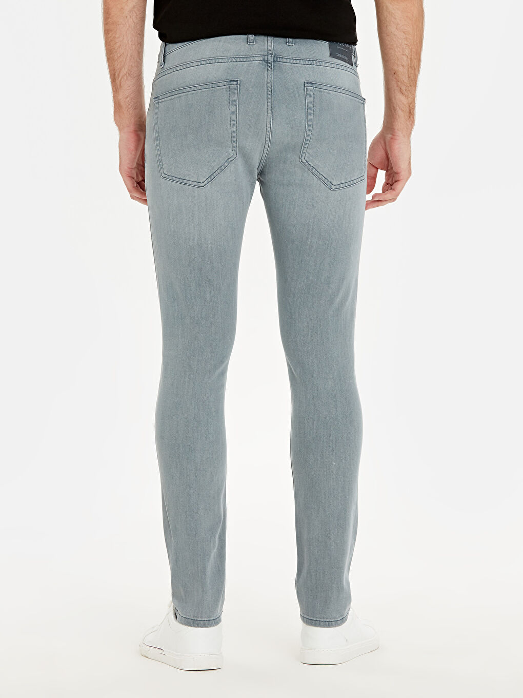 Gri Erkek Jean Pantolon-2