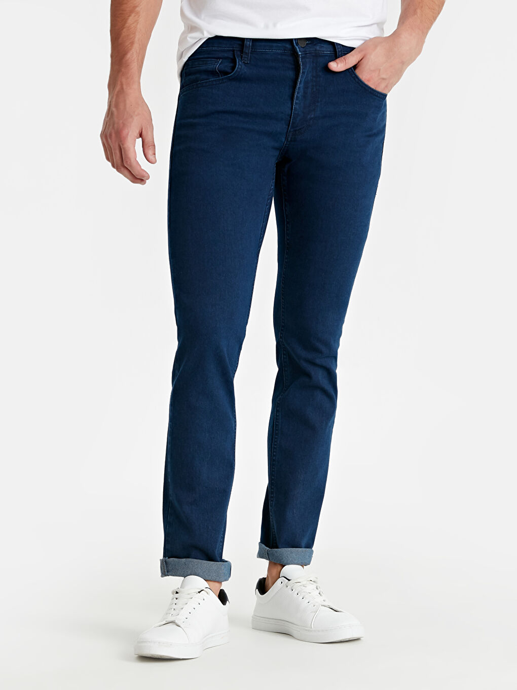 İndigo 750 Slim Fit Erkek Jean Pantolon-1