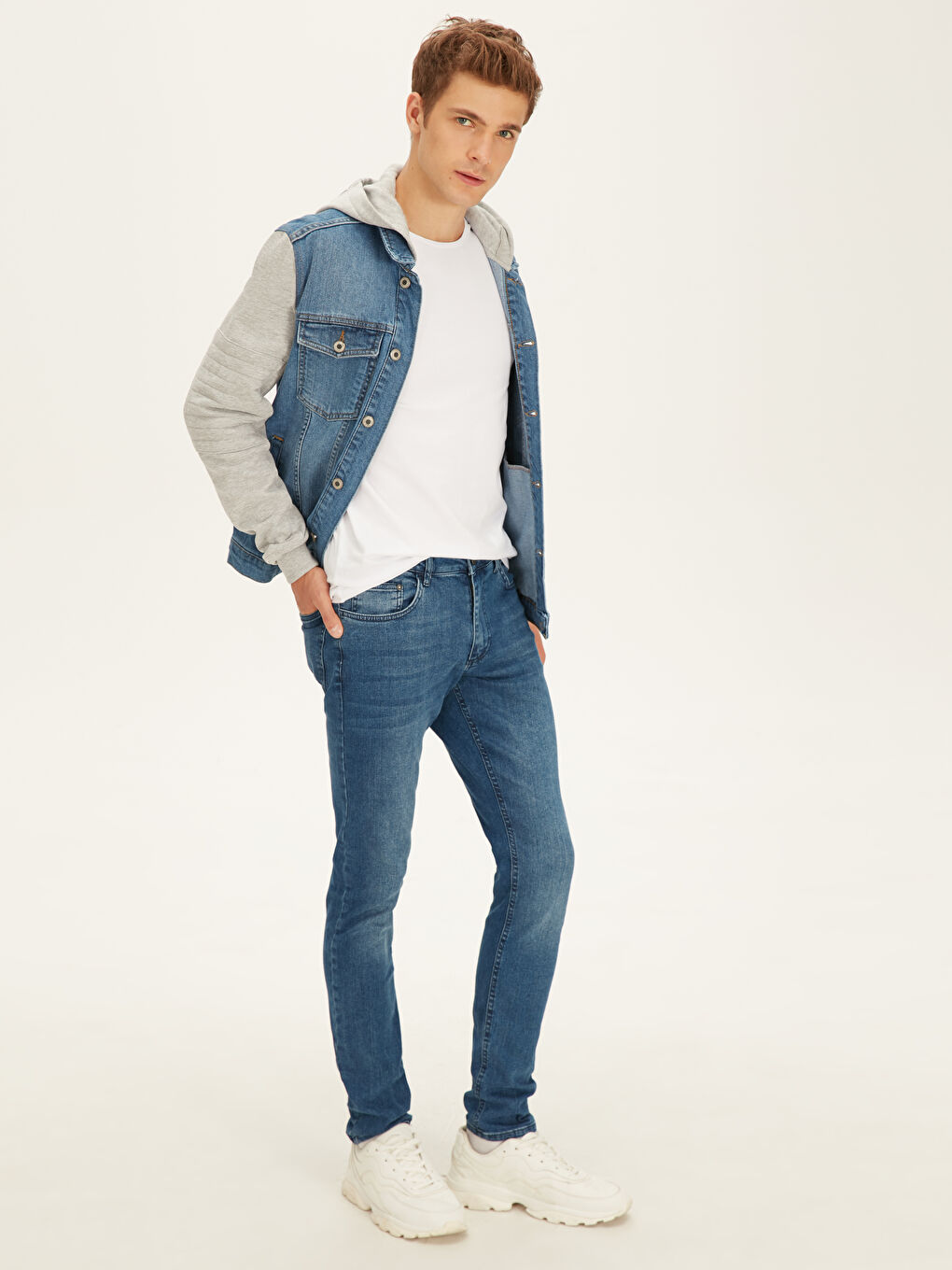 İndigo 760 Skinny Fit Erkek Jean Pantolon-1