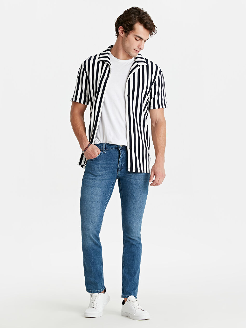 İndigo 750 Slim Fit Erkek Jean Pantolon