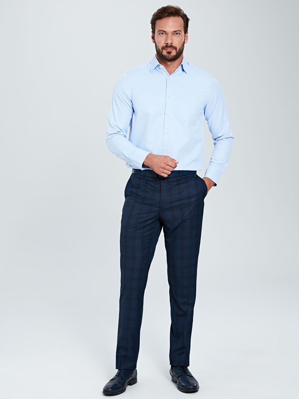 Lacivert Erkek Pantolon-2