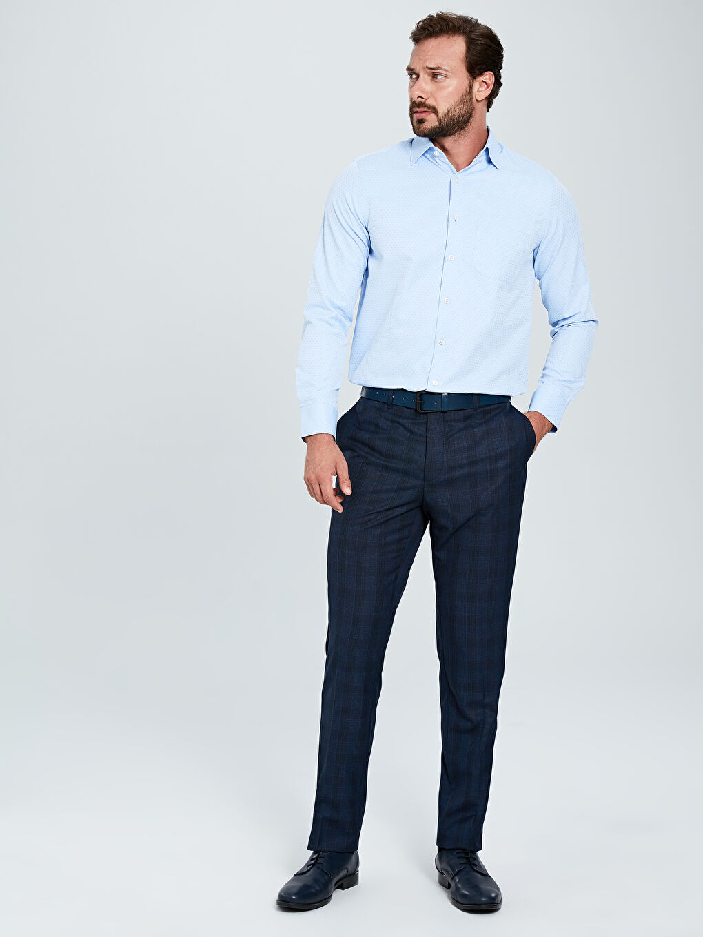 Lacivert Erkek Pantolon-3