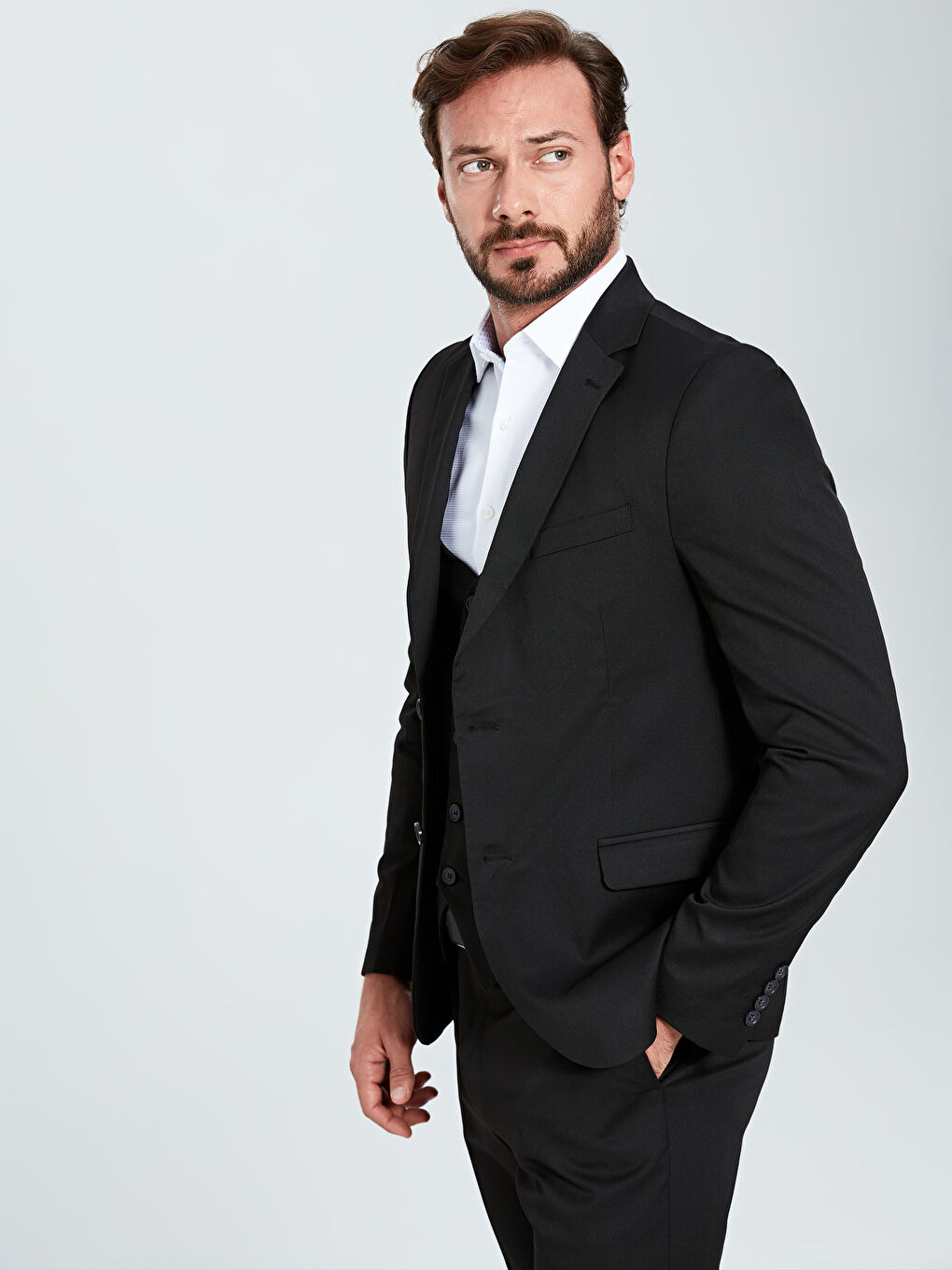 Man BLACK Blazer-2