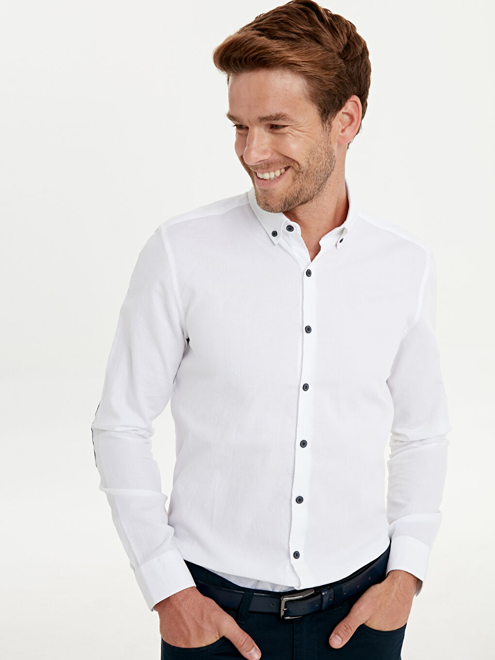 Chemise BLANC Homme-3