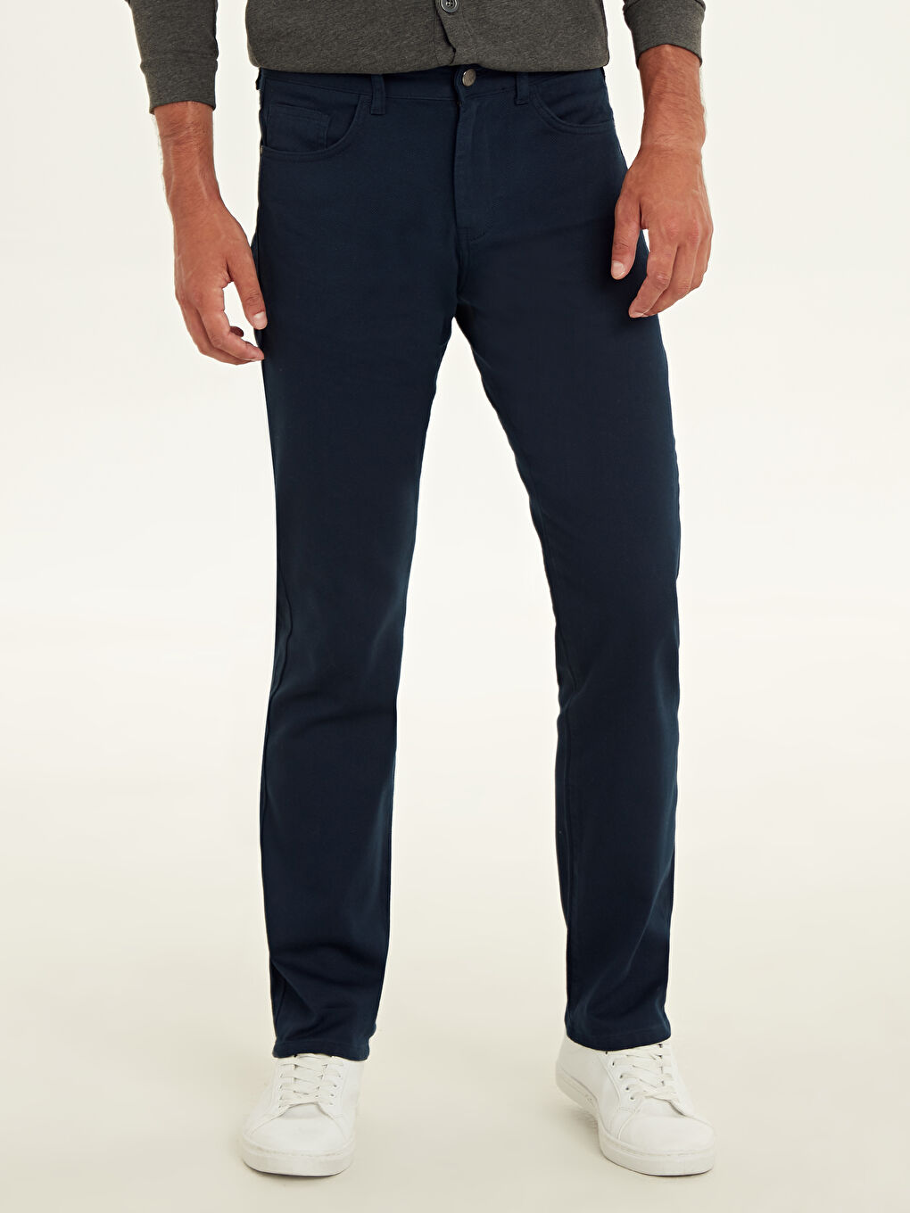 بنطلون كحلي رجل-1