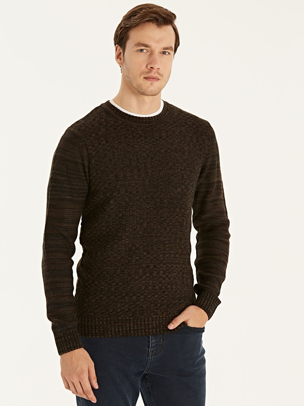 Kahverengi Kahve Kazak-1