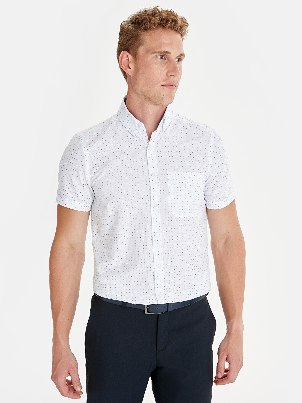 Poplin Men's Shirt-1