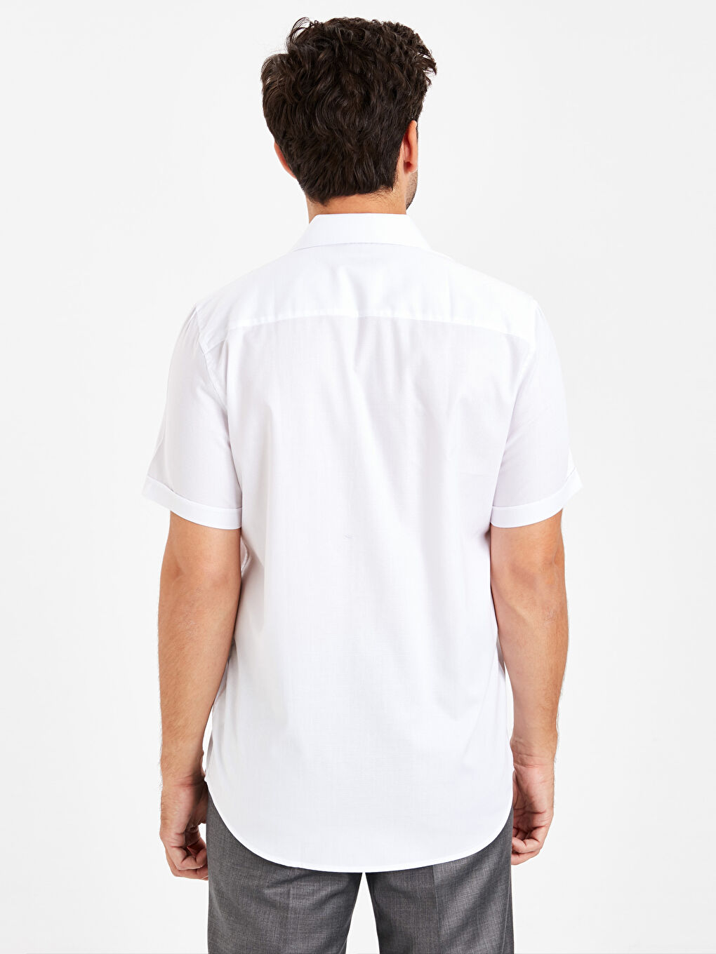 قميص أبيض رجل-2