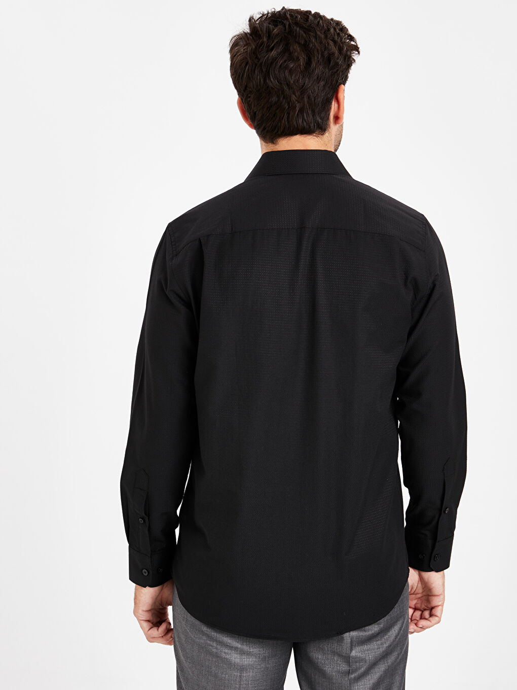 Chemise NOIR Homme-3