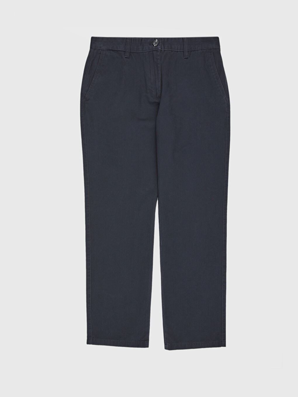 بنطلون تشينو جبردين بقصة مريحة - للرجال-1