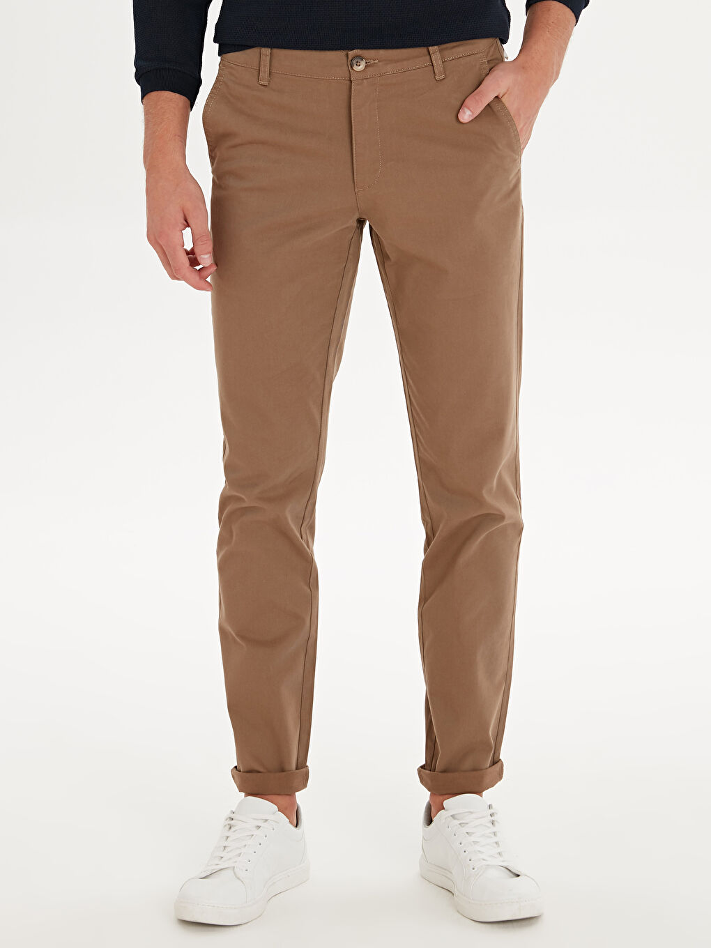 LCWAIKIKI Classic Man BROWN Chino Trousers -9W1023Z8-KEN