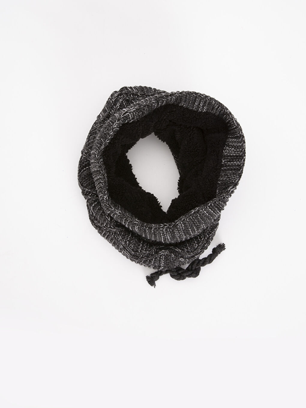 Man GREY Tube Scarf-1