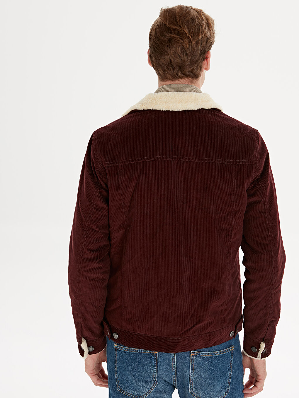 Man BORDEAUX Puffer Coat-3