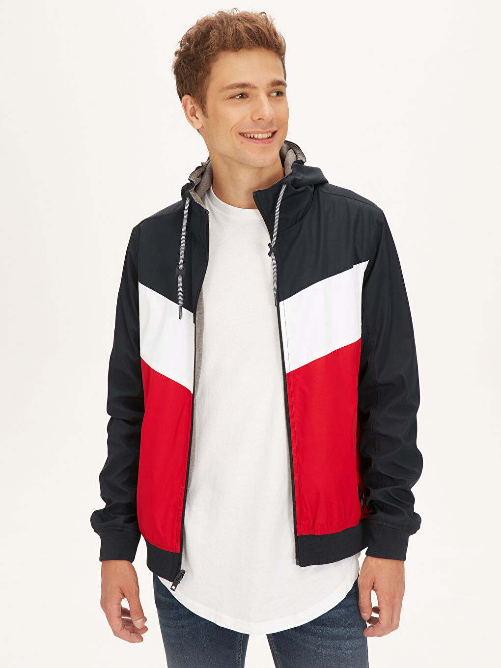 Man NAVY Puffer Coat