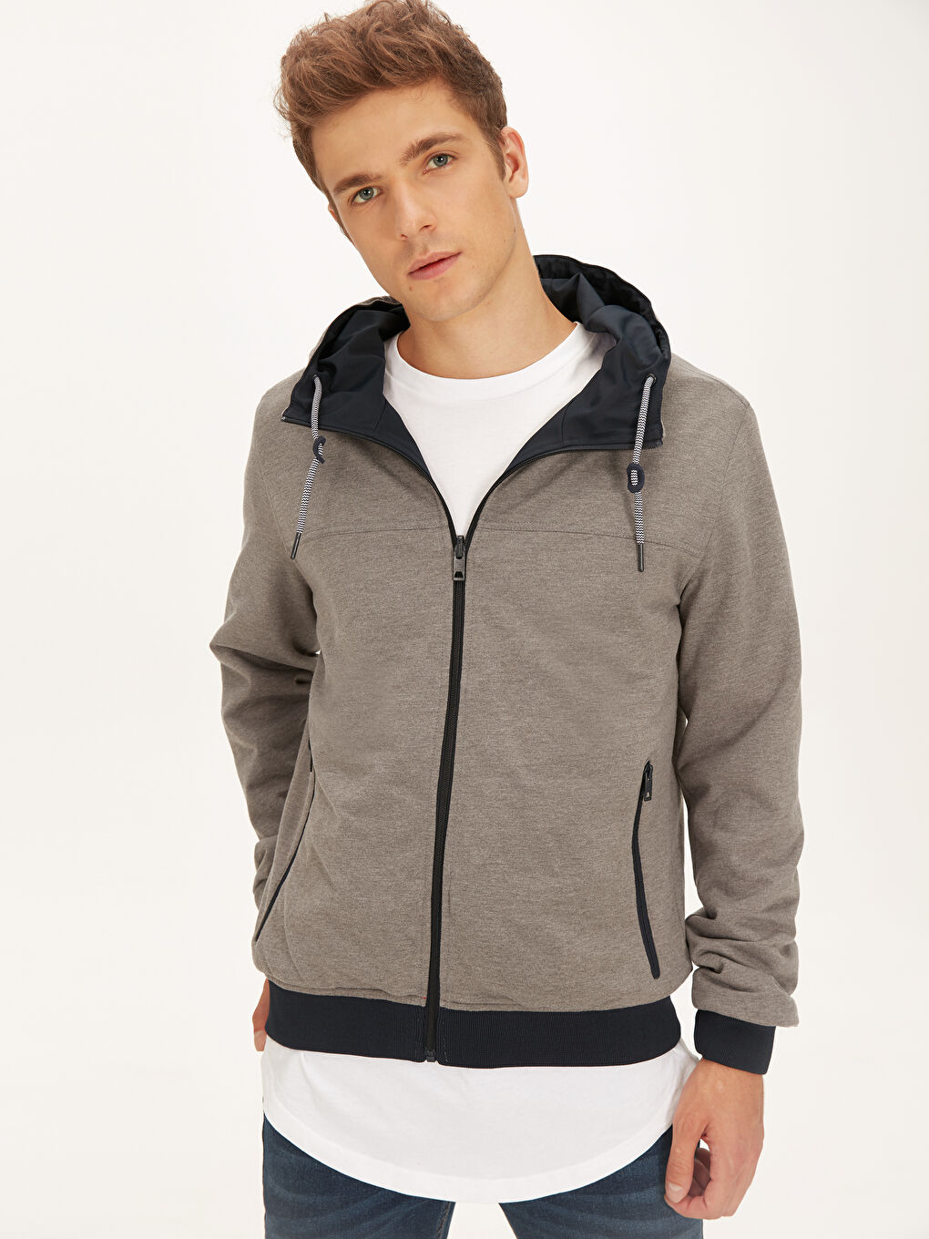 Man NAVY Puffer Coat-4