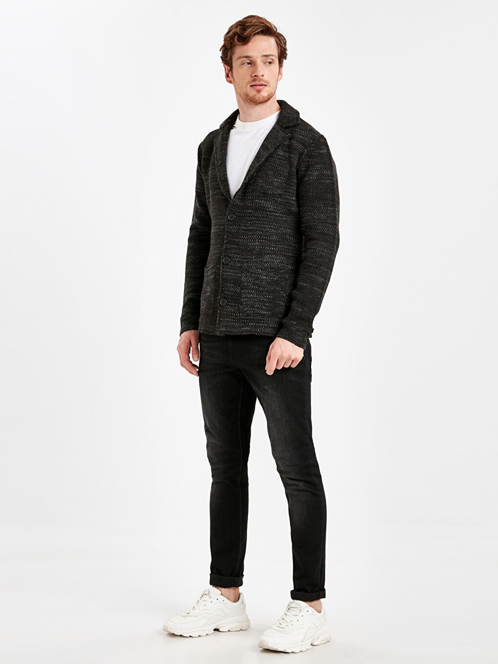 LC Waikiki Double Breasted Men's Knitwear Cardigan -9W1836Z8-L8N