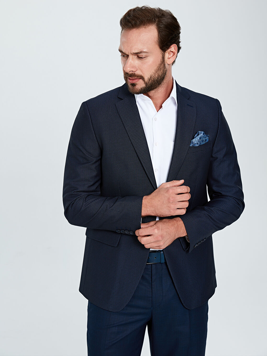 Lacivert Blazer Ceket