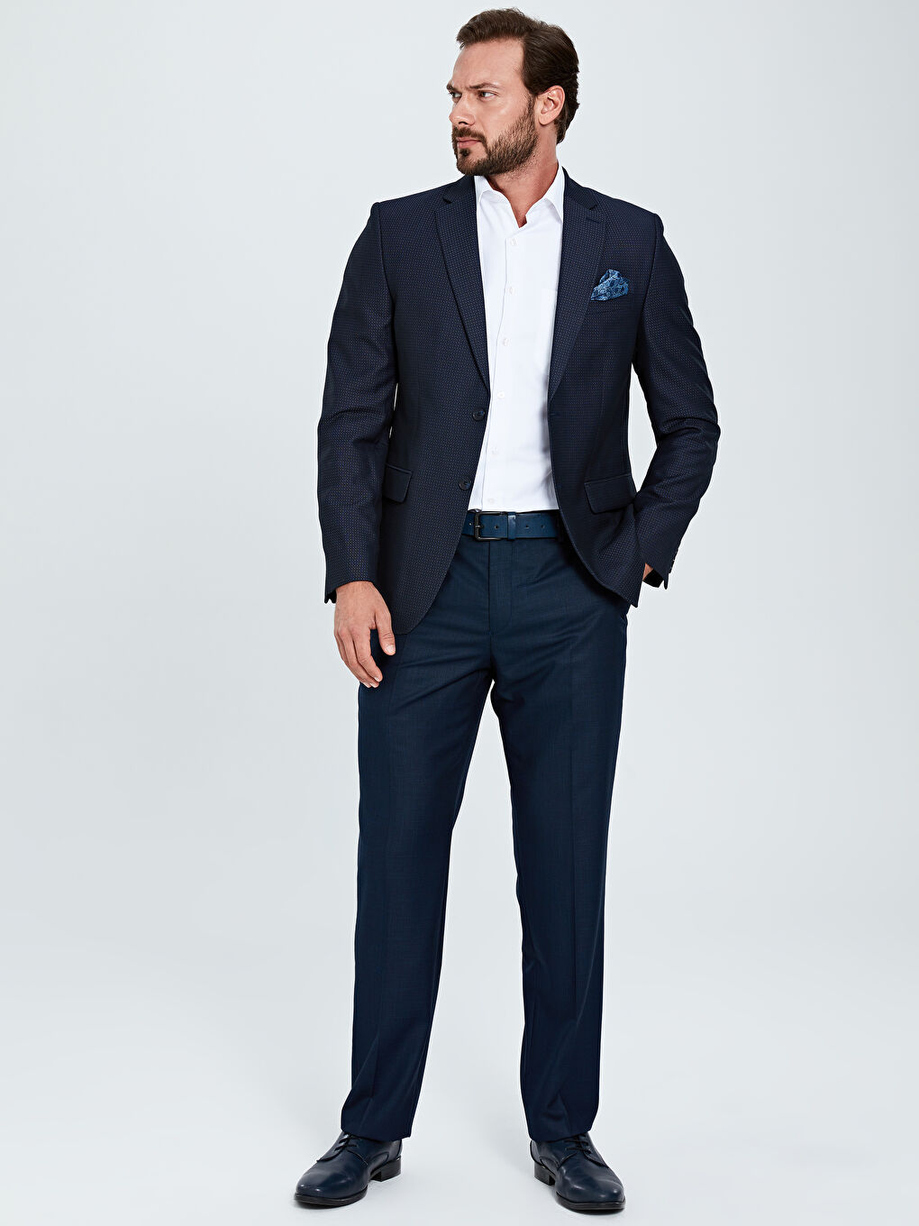 Lacivert Blazer Ceket-6