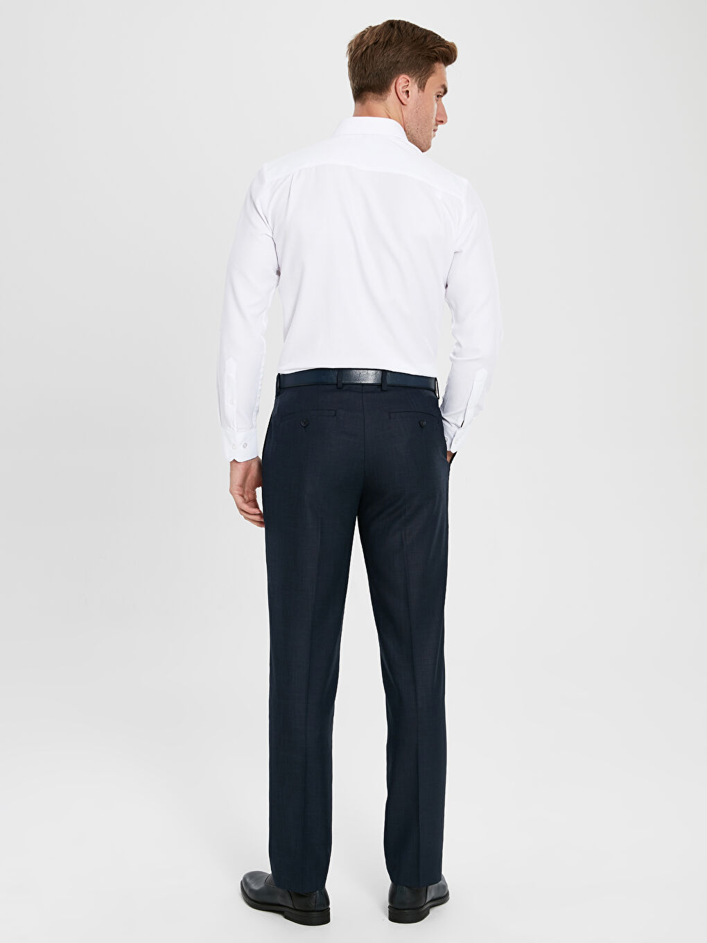 Lacivert Kumaş Pantolon-2