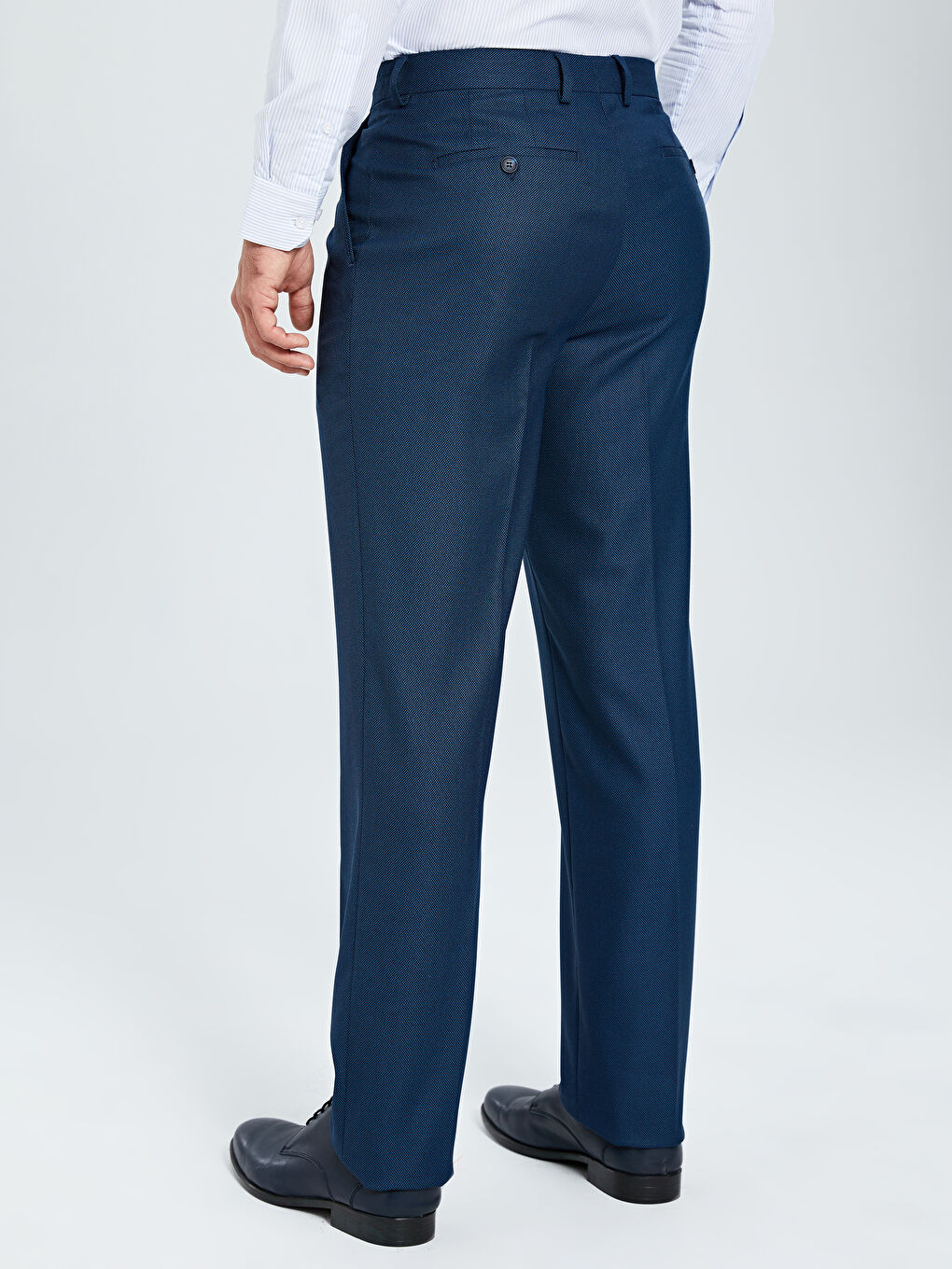 Lacivert Kumaş Pantolon-2