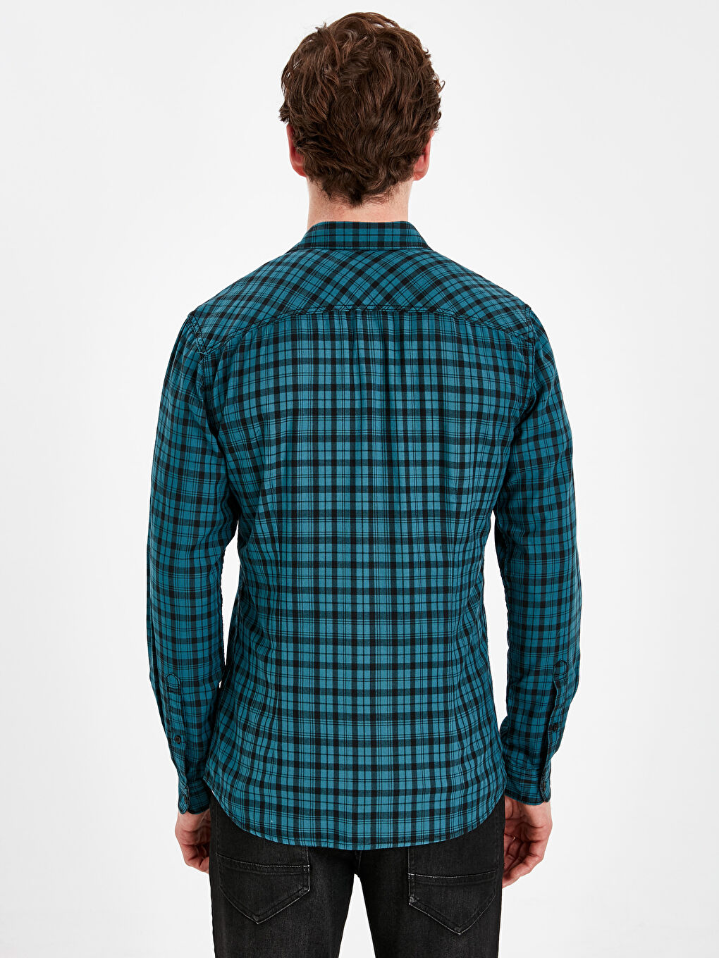 Ерлер ақшыл қоңыр Жейде-2