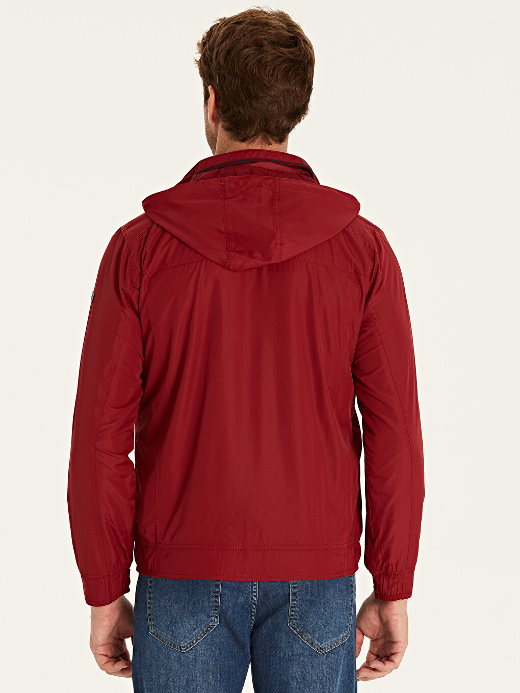 Man Bordeaux Coat-3