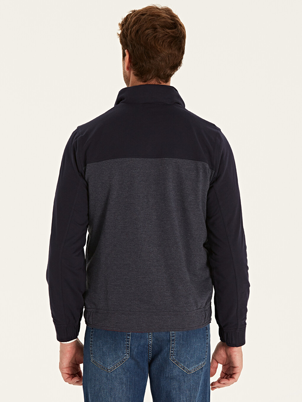 Man Bordeaux Coat-5