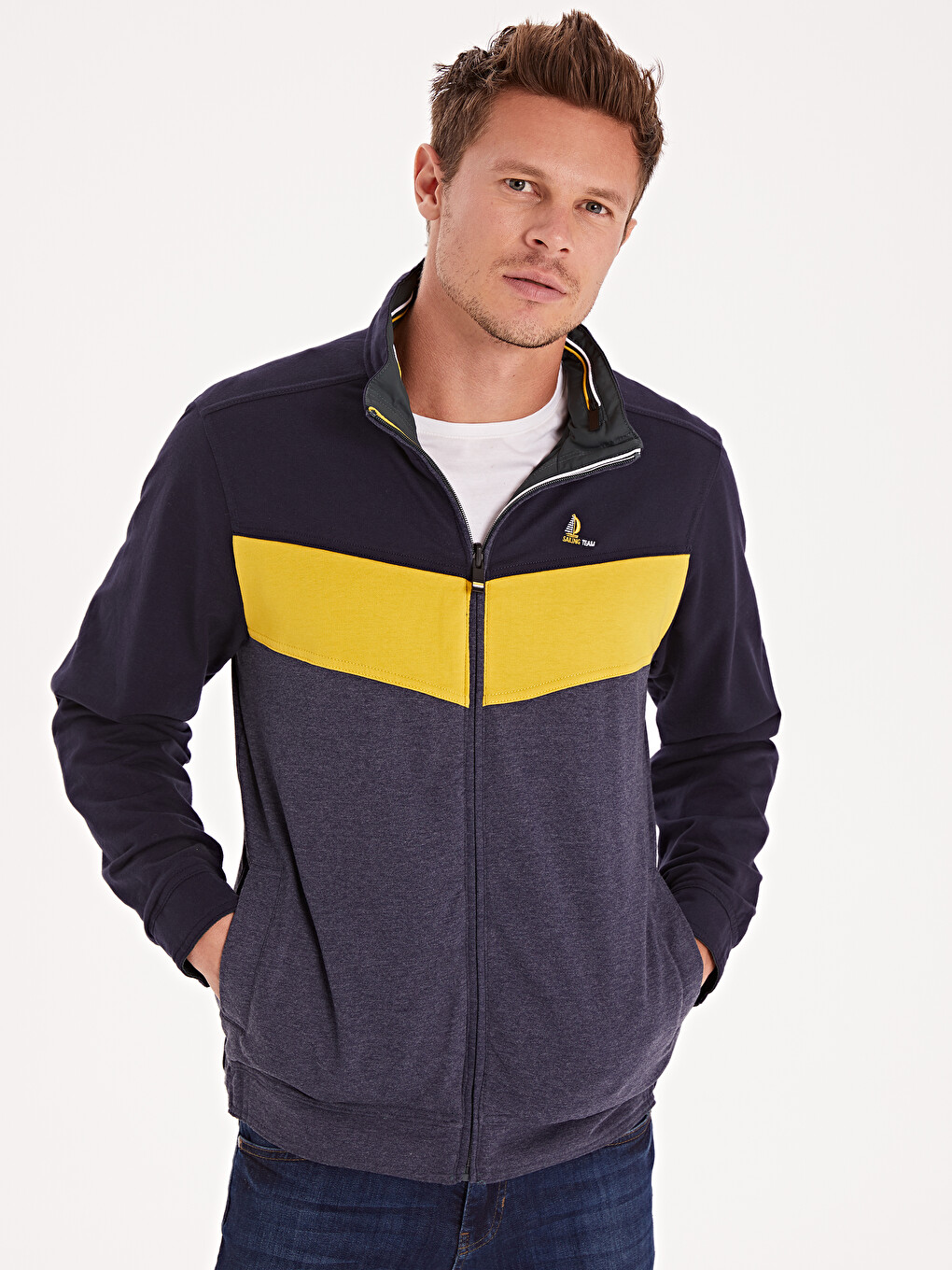 Man Green Coat-3