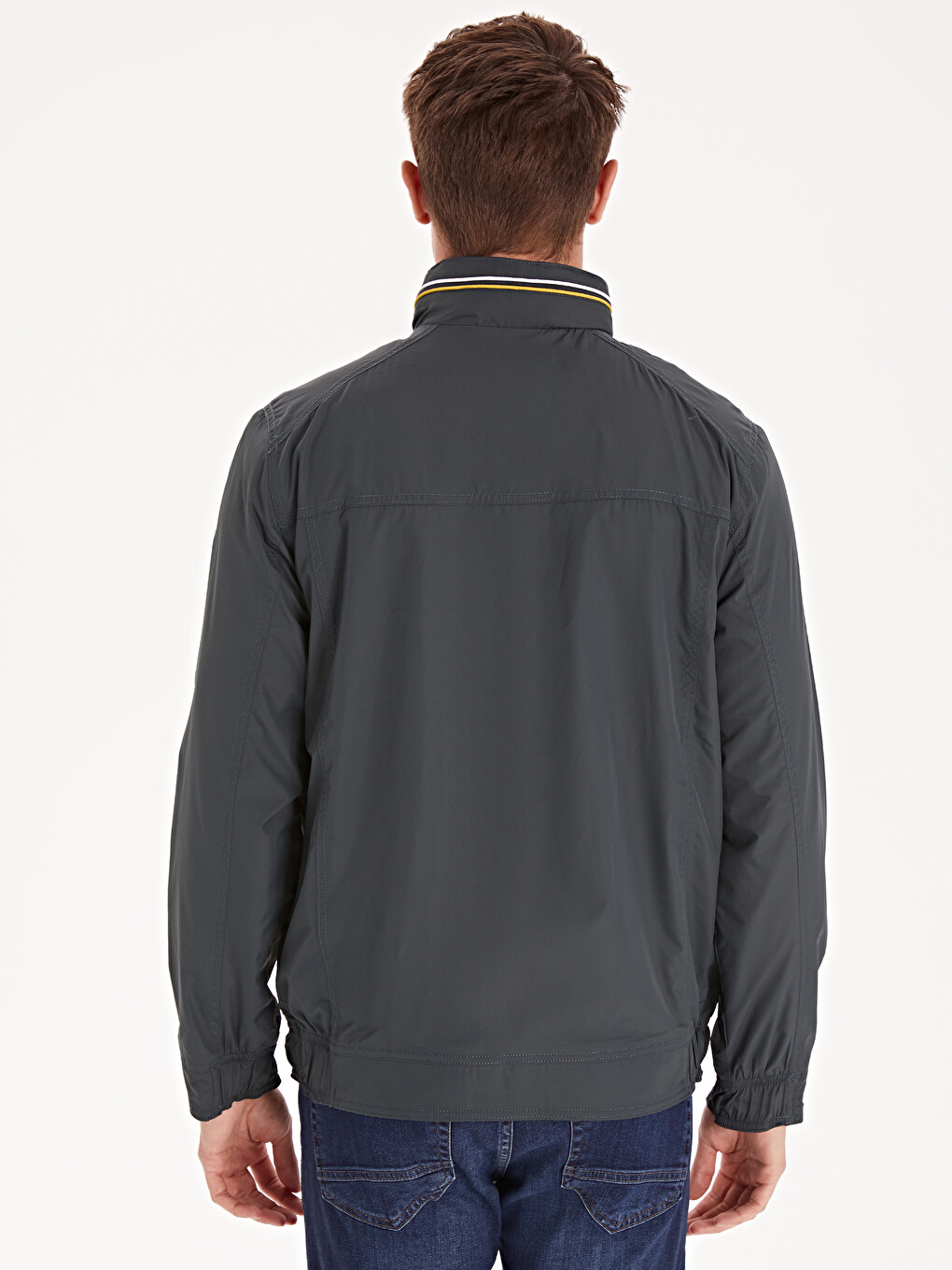 Man Green Coat-4